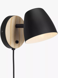 Nordlux Theo Wall Light, Black - thumbnail 1