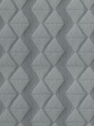 John Lewis Woven Geometric Slot Top Voile Panel, Grey - thumbnail 6