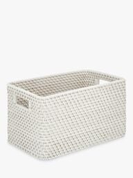 John Lewis Modern Country Rattan Basket