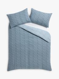 Laura Ashley Sweet Alyssum Brushed Cotton Duvet Cover Set, Denim Blue - thumbnail 6