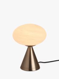 MADE Caleb Glass Orb Table Lamp, Silver - thumbnail 1