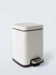 John Lewis Soft Close Bathroom Pedal Bin, 4L