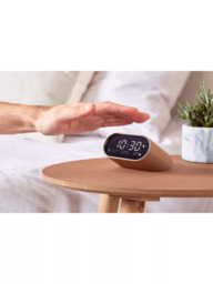 Lexon Ray LCD Digital Alarm Clock, Gold - thumbnail 4