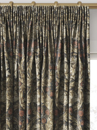 William Morris At Home African Marigold Made to Measure Curtains or Roman Blind, Walnut - thumbnail 2
