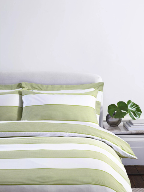 Jasper Conran London Pinstripe Jacquard Duvet Cover Set - image 1