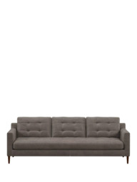 John Lewis Draper II Grand 4 Seater Leather Sofa, Dark Leg - thumbnail 5