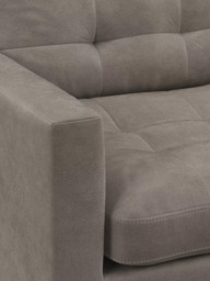 John Lewis Draper II Grand 4 Seater Leather Sofa, Dark Leg - thumbnail 6