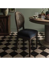OKA Washakie Velvet Upholstered Dining Chair - thumbnail 2
