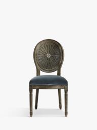 OKA Washakie Velvet Upholstered Dining Chair - thumbnail 3