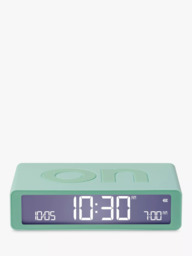 Lexon Flip Classic LCD Digital Alarm Clock