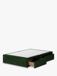 Hypnos Non-Sprung Upholstered 4 Drawer Divan Base, Small Double - thumbnail 2