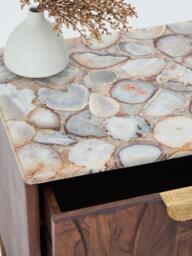 John Lewis Athena Bedside Table, Café - thumbnail 3