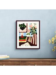 John Lewis Emily Daborn 'Still Life' Framed Print & Mount, 63 x 53cm - thumbnail 2