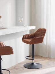 John Lewis Brooks II Gas Lift Adjustable Bar Stool, Set of 2 - thumbnail 2
