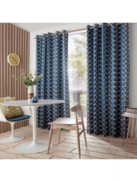 Orla Kiely Linear Stem Pair Lined Eyelet Curtains - thumbnail 3