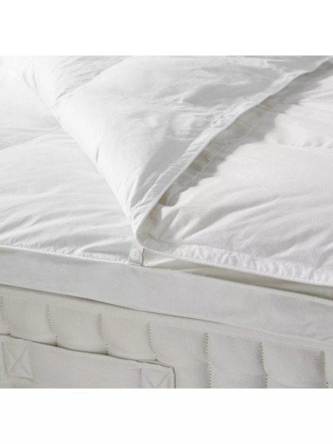 John Lewis Duck Feather & Down Dual Layer Mattress Topper - image 1