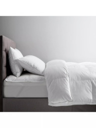 John Lewis Duck Feather & Down Dual Layer Mattress Topper - thumbnail 2