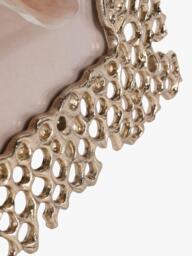 Libra Interiors Miel Honeycomb Photo Frame, Gold - thumbnail 5
