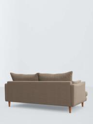 John Lewis Fika Large 3 Seater Sofa, Light Leg, Chunky Chenille Natural - thumbnail 5