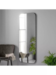Yearn Harstad Full Length Wall Mirror, 150 x 60cm, Black - thumbnail 2