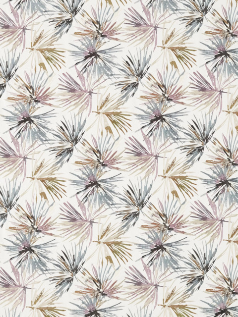 Harlequin Aucuba Made to Measure Curtains or Roman Blind, Slate - image 1