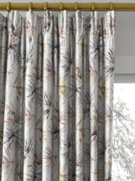 Harlequin Aucuba Made to Measure Curtains or Roman Blind, Slate - thumbnail 2