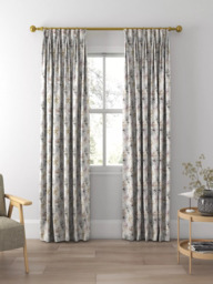 Harlequin Aucuba Made to Measure Curtains or Roman Blind, Slate - thumbnail 5