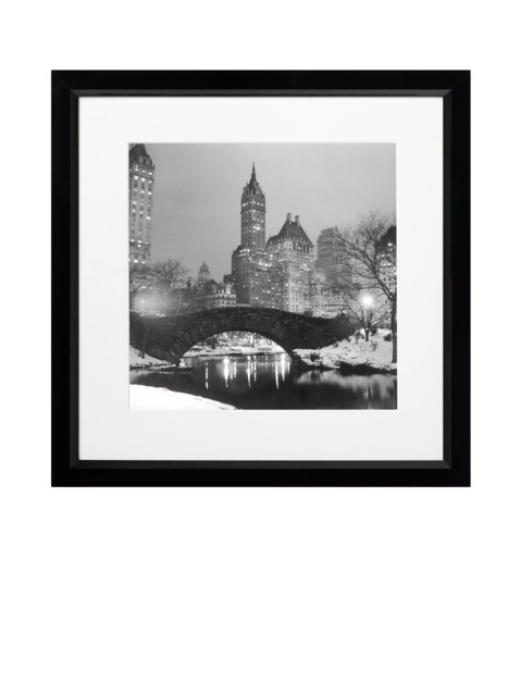 Brookpace Lascelles 'Central Park' New York Framed Print, 45 x 45cm, Black/White - image 1