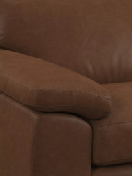 John Lewis Camden RHF Chaise Corner Leather Sofa, Light Leg - thumbnail 6