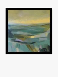 John Lewis Tiffany Lynch 'Chasing the Light' Framed Print, 32 x 32cm, Green - thumbnail 1