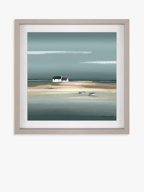 Art Marketing Ulyana Hammond 'Azure' Framed Print & Mount, 38 x 38cm, Blue - image 1