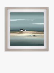 Art Marketing Ulyana Hammond 'Azure' Framed Print & Mount, 38 x 38cm, Blue - thumbnail 2