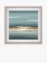 Art Marketing Ulyana Hammond 'Azure' Framed Print & Mount, 38 x 38cm, Blue