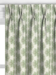 John Lewis Nyra Made to Measure Curtains or Roman Blind, Myrtle Green - thumbnail 4