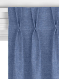 John Lewis Cotton Blend Made to Measure Curtains or Roman Blind, Delft - thumbnail 5