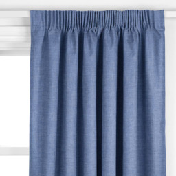 John Lewis Cotton Blend Made to Measure Curtains or Roman Blind, Delft - thumbnail 2