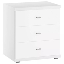 John Lewis Elstra 3 Drawer Bedside Table