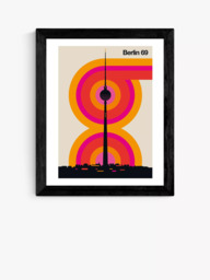 EAST END PRINTS Bo Lundberg 'Berlin 69' Framed Print - thumbnail 1