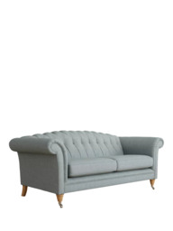 Laura Ashley Gloucester Grand 4 Seater Sofa, Oak Leg