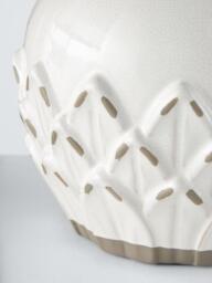 John Lewis Romi Terracotta Lamp Base, White - thumbnail 4