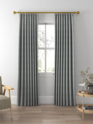 Sanderson Linden Made to Measure Curtains or Roman Blind, Wedgwood/Ivory - thumbnail 3