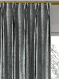 Sanderson Linden Made to Measure Curtains or Roman Blind, Wedgwood/Ivory - thumbnail 6