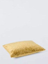 John Lewis Irregular Blocks Velvet Cushion - thumbnail 2