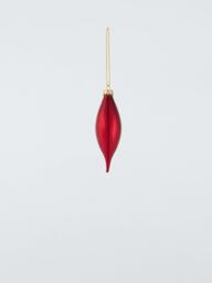 John Lewis Assorted Glass Baubles, Box of 20, Red Mix - thumbnail 4