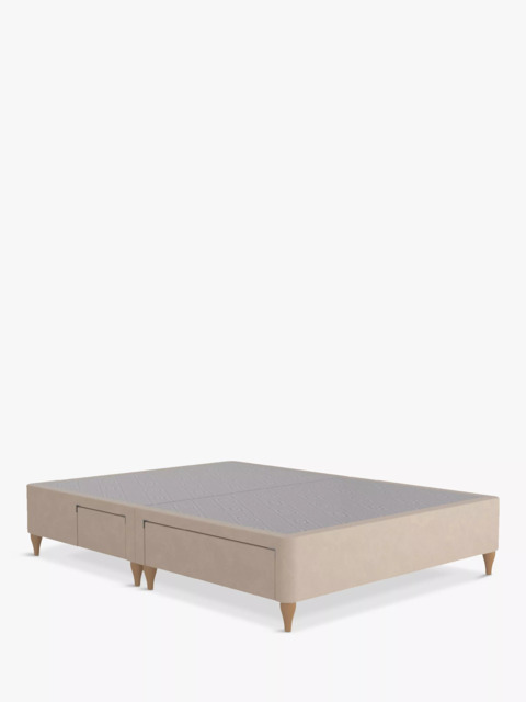 Sealy Posturepedic Exquisite 2 + 2 Drawer Divan Base, Natural Legs, Super King Size - image 1