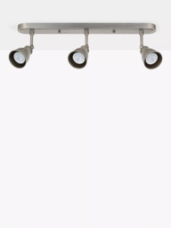 John Lewis Baldwin 3 Spotlight Ceiling Bar - thumbnail 2