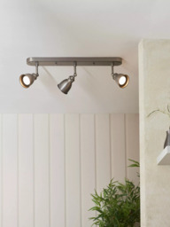 John Lewis Baldwin 3 Spotlight Ceiling Bar - thumbnail 5