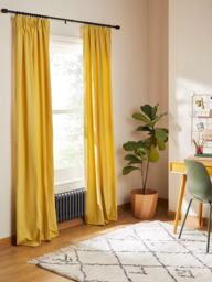 John Lewis Arlo Pair Lined Pencil Pleat Curtains - thumbnail 3