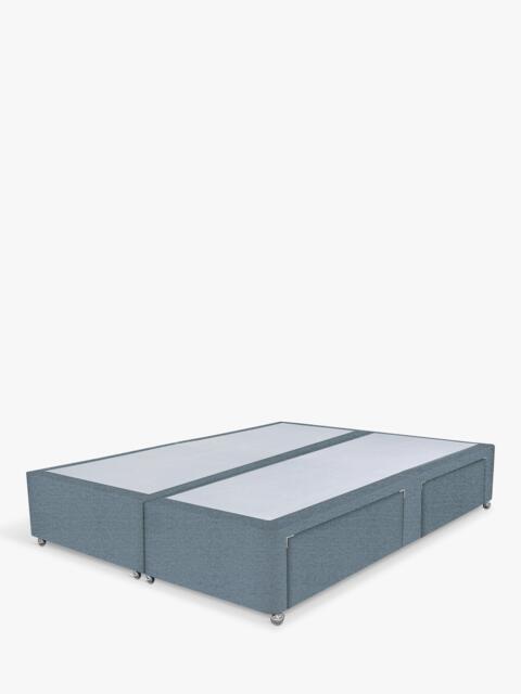 John Lewis Non-Sprung Upholstered 4 Drawer Divan Base, Super King Size - image 1