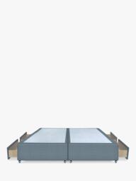 John Lewis Non-Sprung Upholstered 4 Drawer Divan Base, Super King Size - thumbnail 4